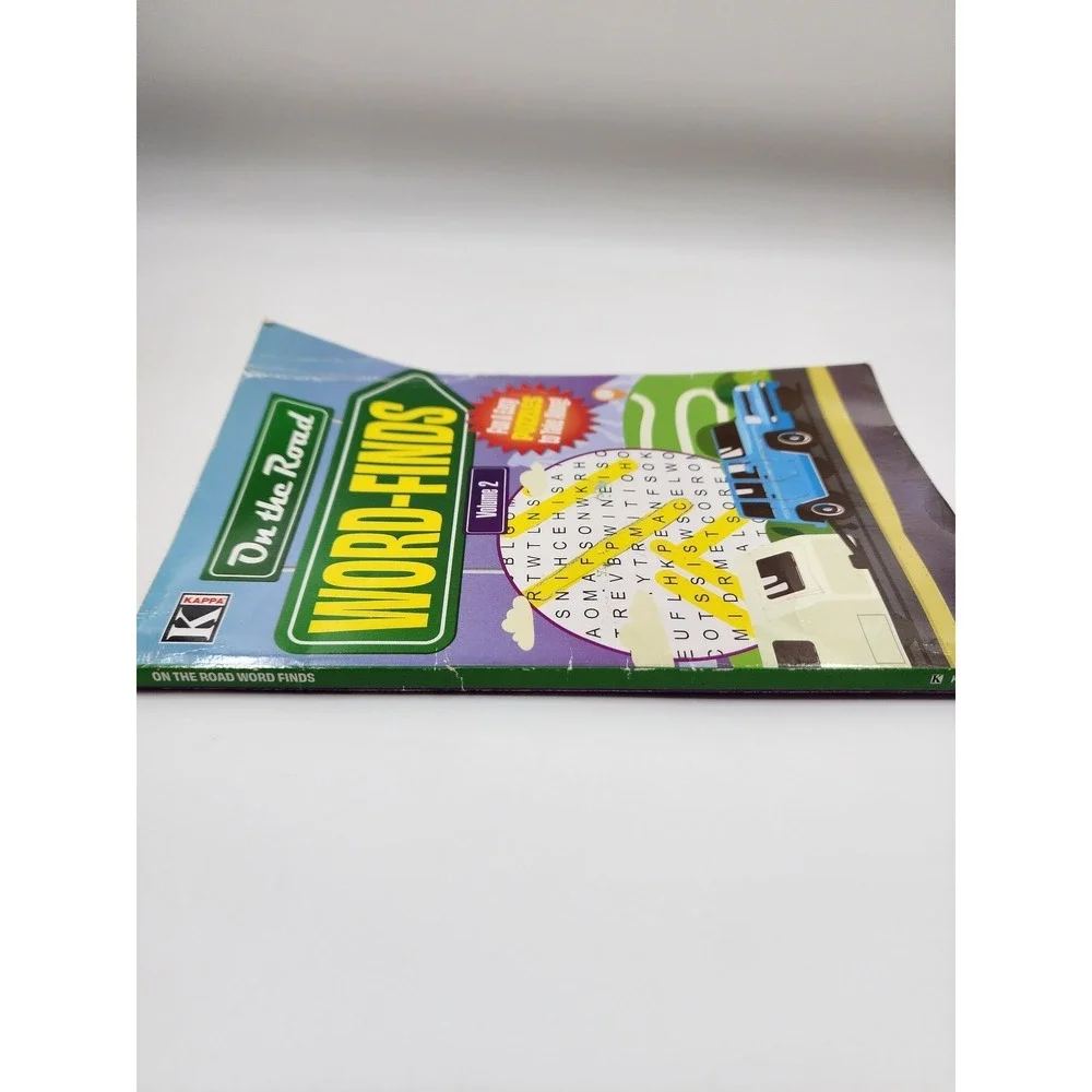 Kappa Books On the Road Word-Finds Volume 2 Travel Puzzle Book Paperback 2024